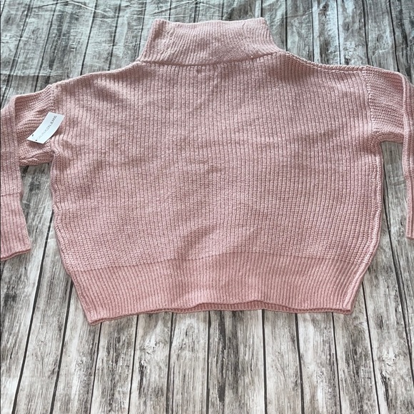 Calvin Klein Jeans Pink Funnel Neck Collar Sweater - Picture 6 of 9